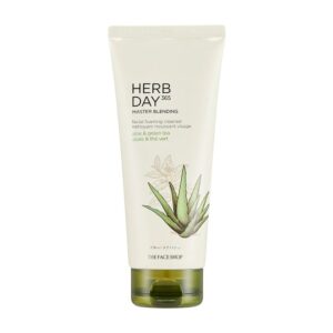 The Face Shop Herb day 365 Master Blending Foaming Cleanser Aloe & Green Tea 170 ml